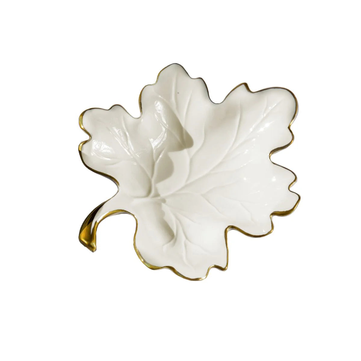 Autumn White & Gold Fig Leaf (Villari)