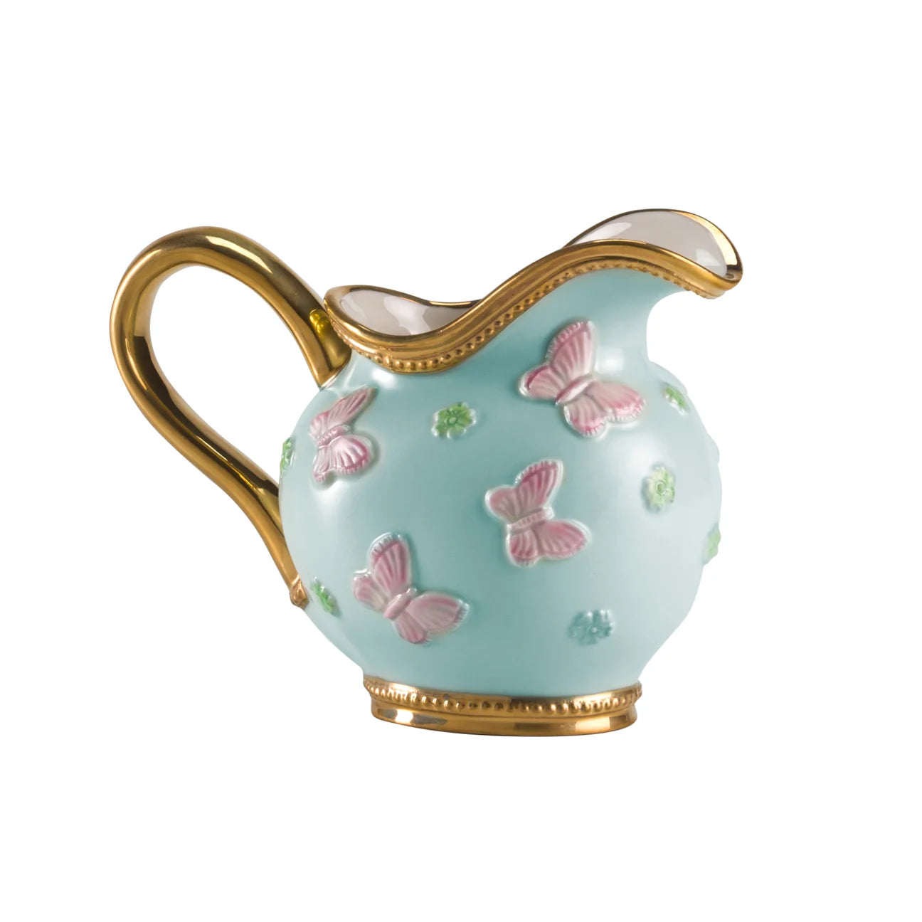 Butterfly Aquamarine Creamer (Villari)