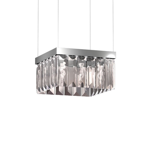 Serene 24 Prisms Chandelier, Square (Lalique Special Order)