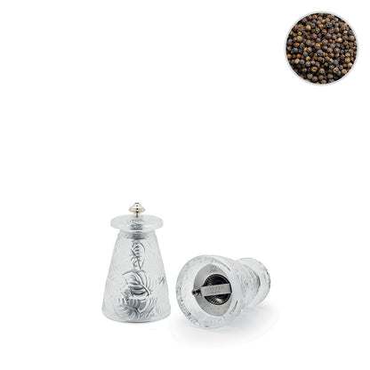 Feuilles Pepper Grinder (Lalique Special Order)