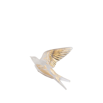 Swallow Wings Up Wall Sculpture (Lalique Special Order)