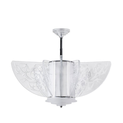 Hirondelles Chandelier - Large Size (Lalique Special Order)