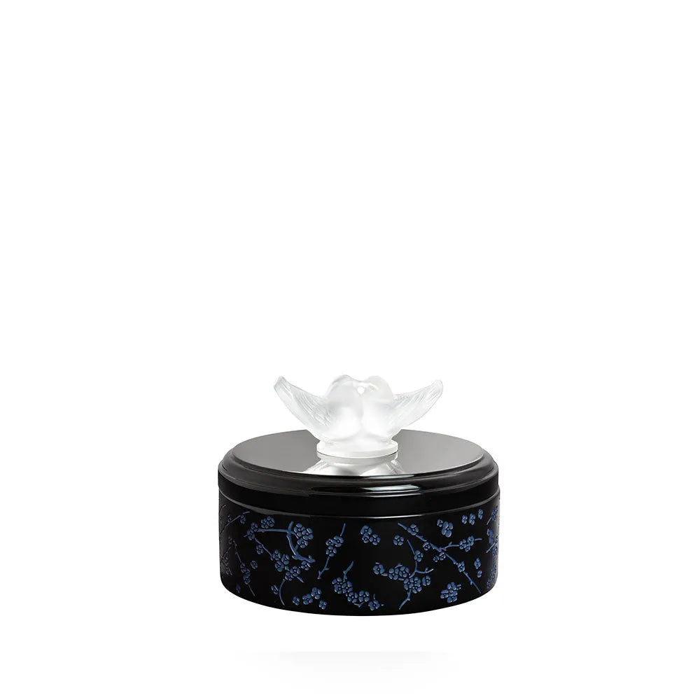 Fleurs De Cerisier Box - Black And Midnight Blue (Small Size) (Lalique Special Order)