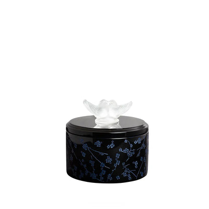 Fleurs De Cerisier Box - Black And Midnight Blue (Medium Size) (Lalique Special Order)