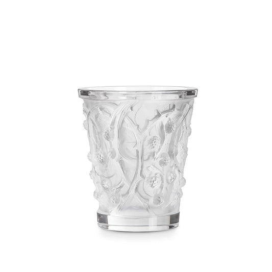 Mûres Medium Vase - Clear Crystal (Lalique Special Order)