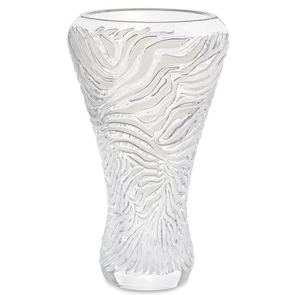 Zèbre Vase - Shiny Relief (Lalique Special Order)