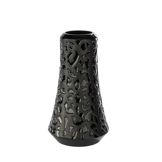 Panthère Vase - Black Crystal (Lalique Special Order)