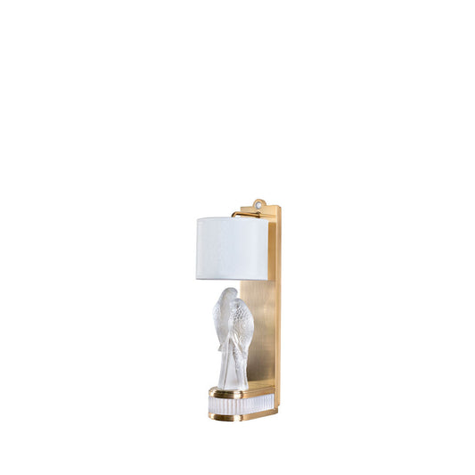 2 Perruches Wall Sconce by Pierre-Yves Rochon - Gilded Finish (Lalique Special Order)