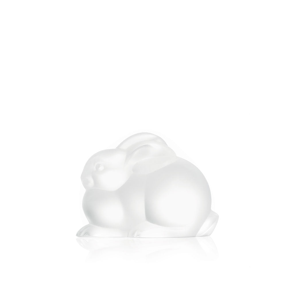 Resting Rabbit Sculpture (Lalique Special Order)