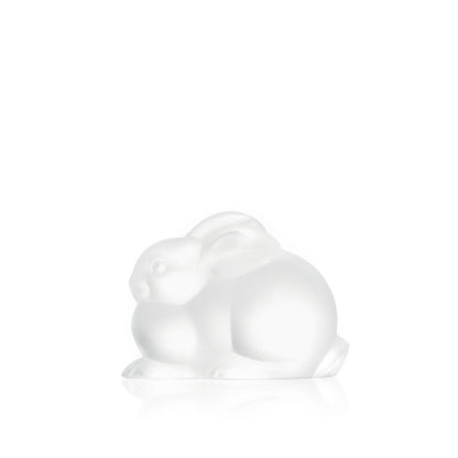 Resting Rabbit Sculpture (Lalique Special Order)