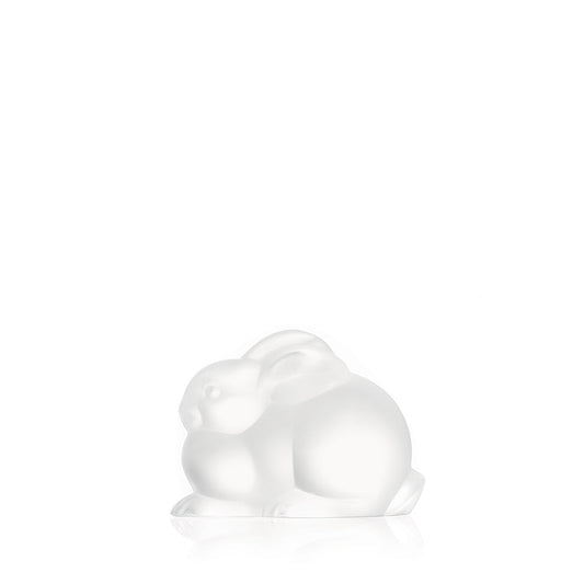 Resting Rabbit Sculpture (Lalique Special Order)