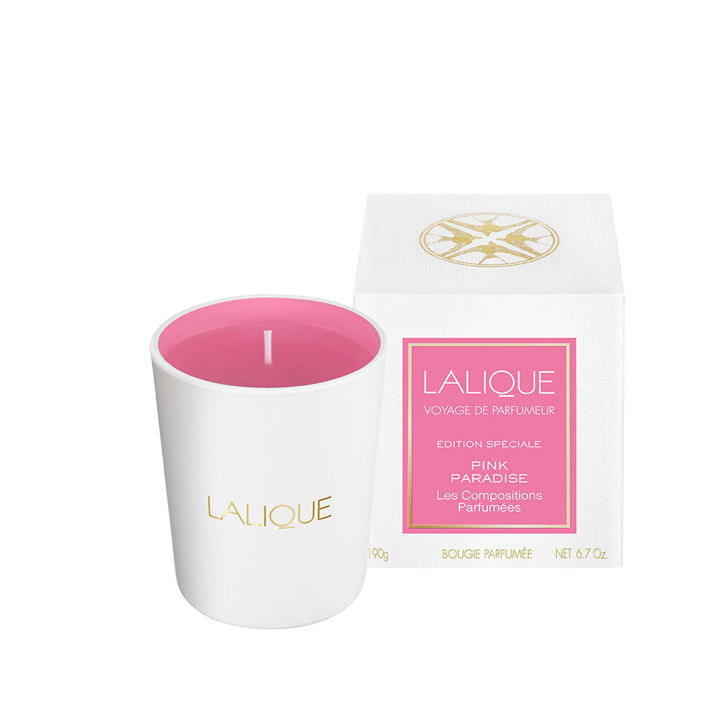 Les compositions parfumées, Pink Paradise, Scented Candle (Lalique Special Order)