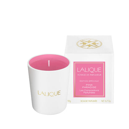 Les compositions parfumées, Pink Paradise, Scented Candle (Lalique Special Order)