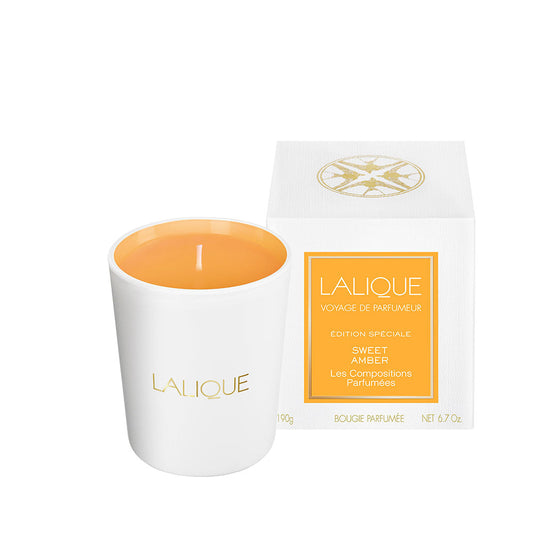 Les compositions parfumées, Sweet Amber, Scented Candle (Lalique Special Order)