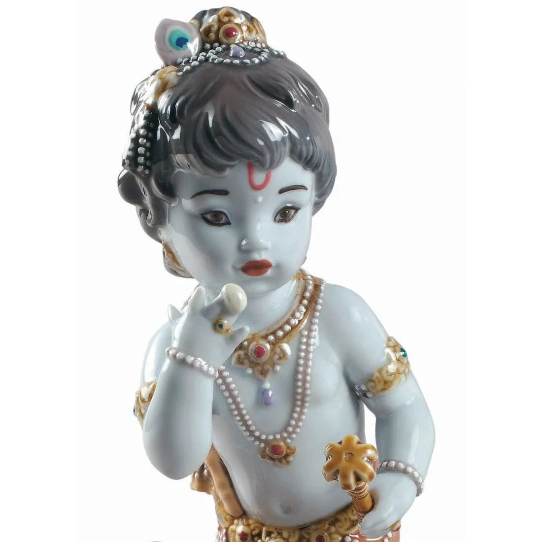 Krishna Butterthief Figurine (Lladro Special Order)