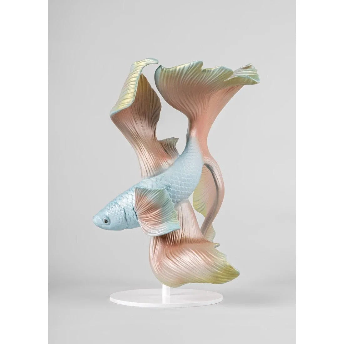 Betta Fish Sculpture - Left (Lladro Special Order)