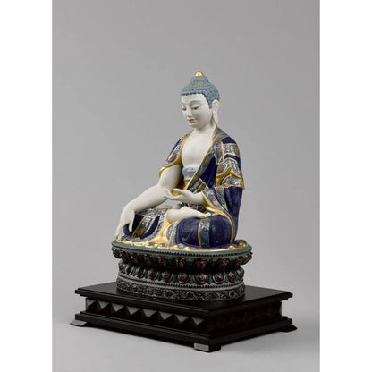 Shakyamuni Buddha Sculpture - Golden Lustre (Limited Edition) (Lladro Special Order)