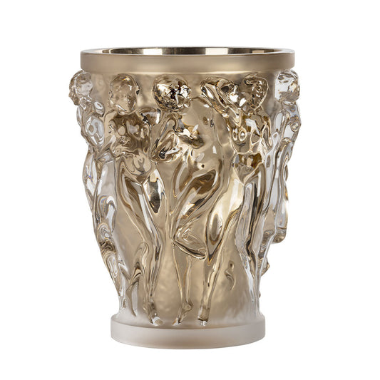 Bacchantes Grand Vase - Moon-Gold Leaves (Lalique Special Order)