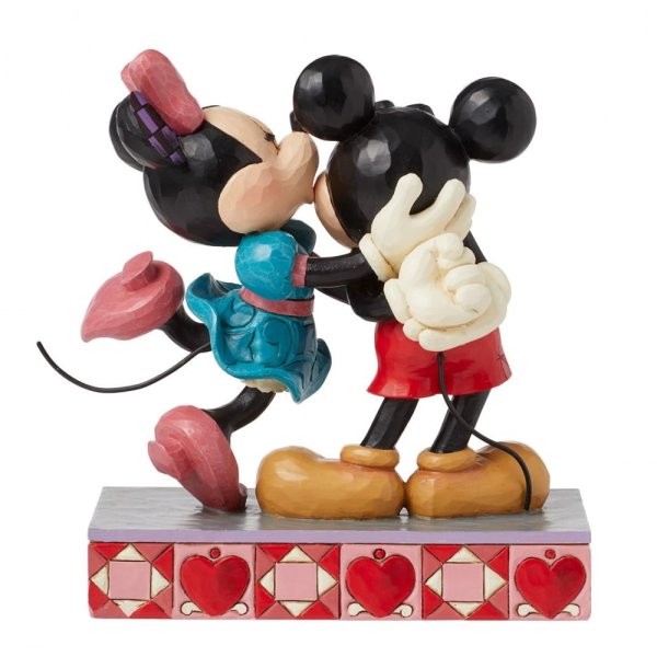 Hugs & Kisses - Mickey & Minnie Love Figurine (Disney Traditions) - Pre Order Due 2025