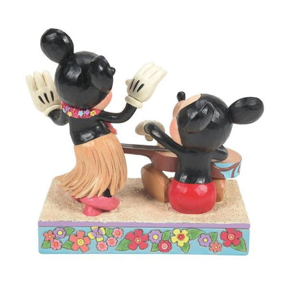 Hawaiian Holiday - Mickey & Minnie Hawaii Figurine (Disney Traditions) - Pre Order Due Q4