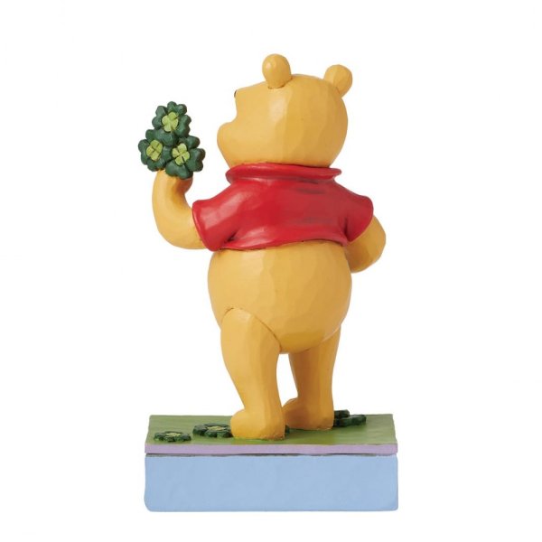 Lucky Ol' Bear - Winnie the Pooh with Clover Figurine (Disney Traditions) - Pre Order Due Q4