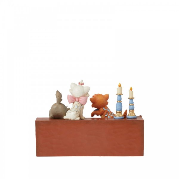 Paws at Play - Aristocats Kittens on Piano Figurine (Disney Traditions) - Pre Order Due Q4