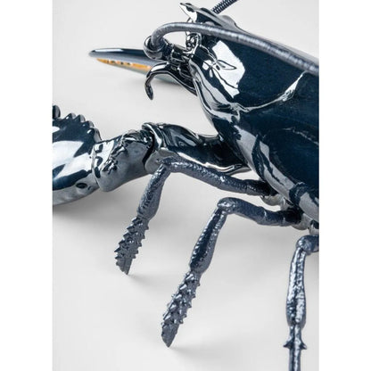 Lobster Sculpture - Blue (Lladro Special Order)