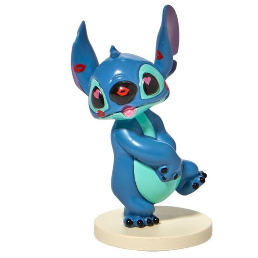 Stitch Covered in Kisses Mini Figurine (Disney Showcase Collection)