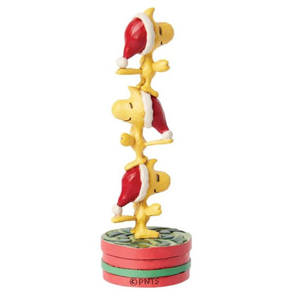 Woodstock Stacked Figurine - Peanuts by Jim Shore