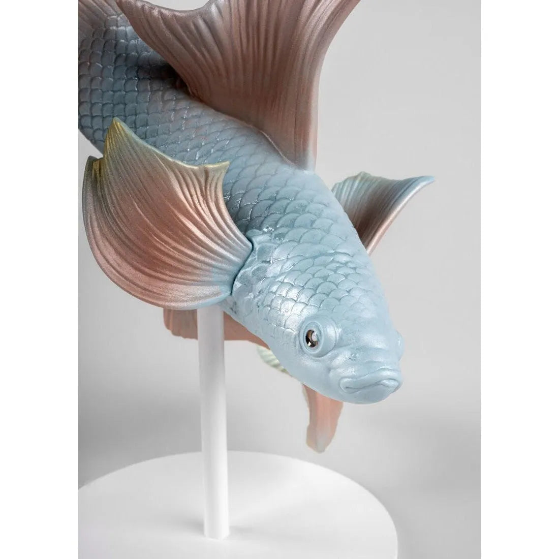 Betta Fish Sculpture - Left (Lladro Special Order)