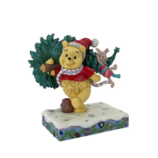 A Tree for Two - Winnie the Pooh & Piglet with Christmas Tree - Pre Order Due Q3 2025