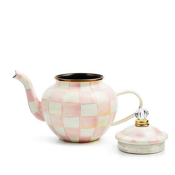 Rosy Check 4 Cup Teapot (Mackenzie Childs)