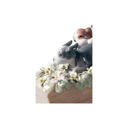 A Barrow Of Fun Girl Figurine (Lladro Special Order)