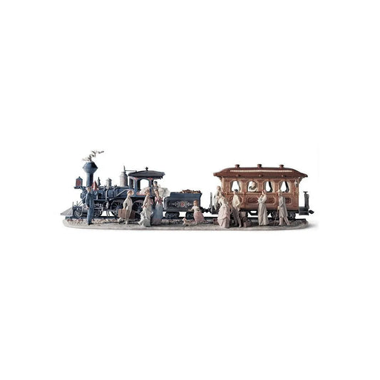 A Grand Adventure Train Sculpture (Limited Edition) (Lladro Special Order)