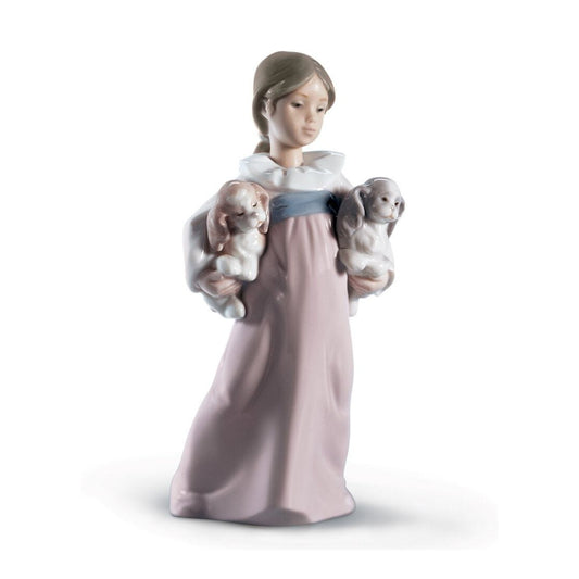 Arms Full Of Love Girl Figurine (Lladro Special Order)