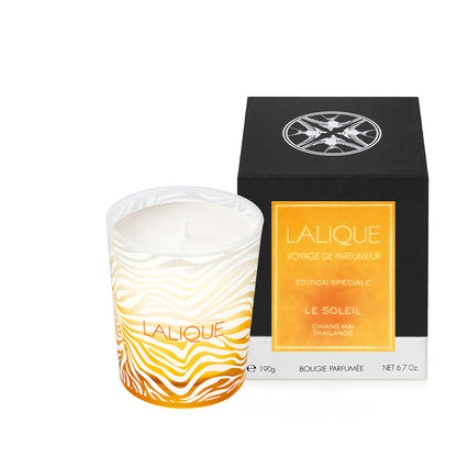 Le Soleil, Scented Candle, Chiang Mai - Thaïlande (Lalique Special Order)