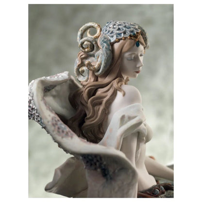 Bacchante On A Panther Woman Sculpture (Limited Edition) (Lladro Special Order)