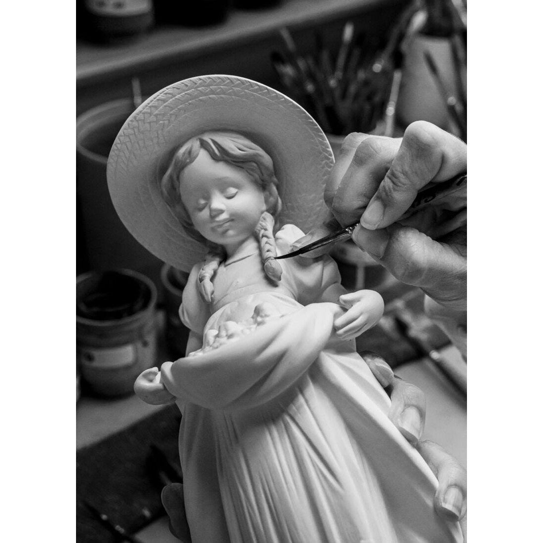 Bountiful Blossoms Girl Figurine (Lladro Special Order)