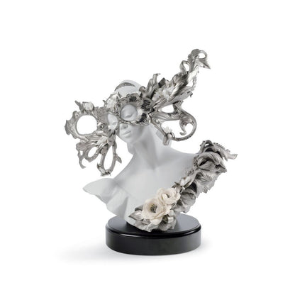 Carnival Fantasy Sculpture (Limited Edition) - Silver Lustre (Lladro Special Order)