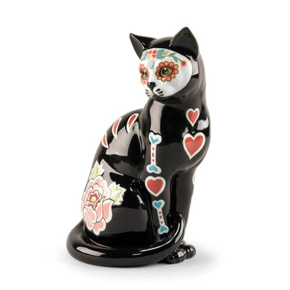 Catrina Cat Figurine (Lladro Special Order)