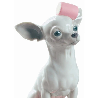 Chihuahua With Marshmallows Dog Figurine (Lladro Special Order)