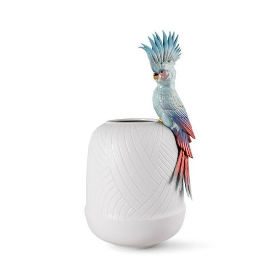 Cockatoo Vase (Lladro Special Order)