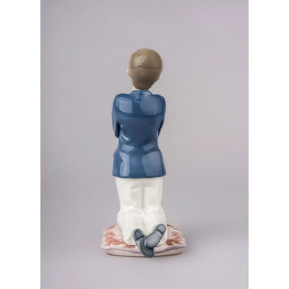 Communion Prayer Boy Figurine (Lladro Special Order)