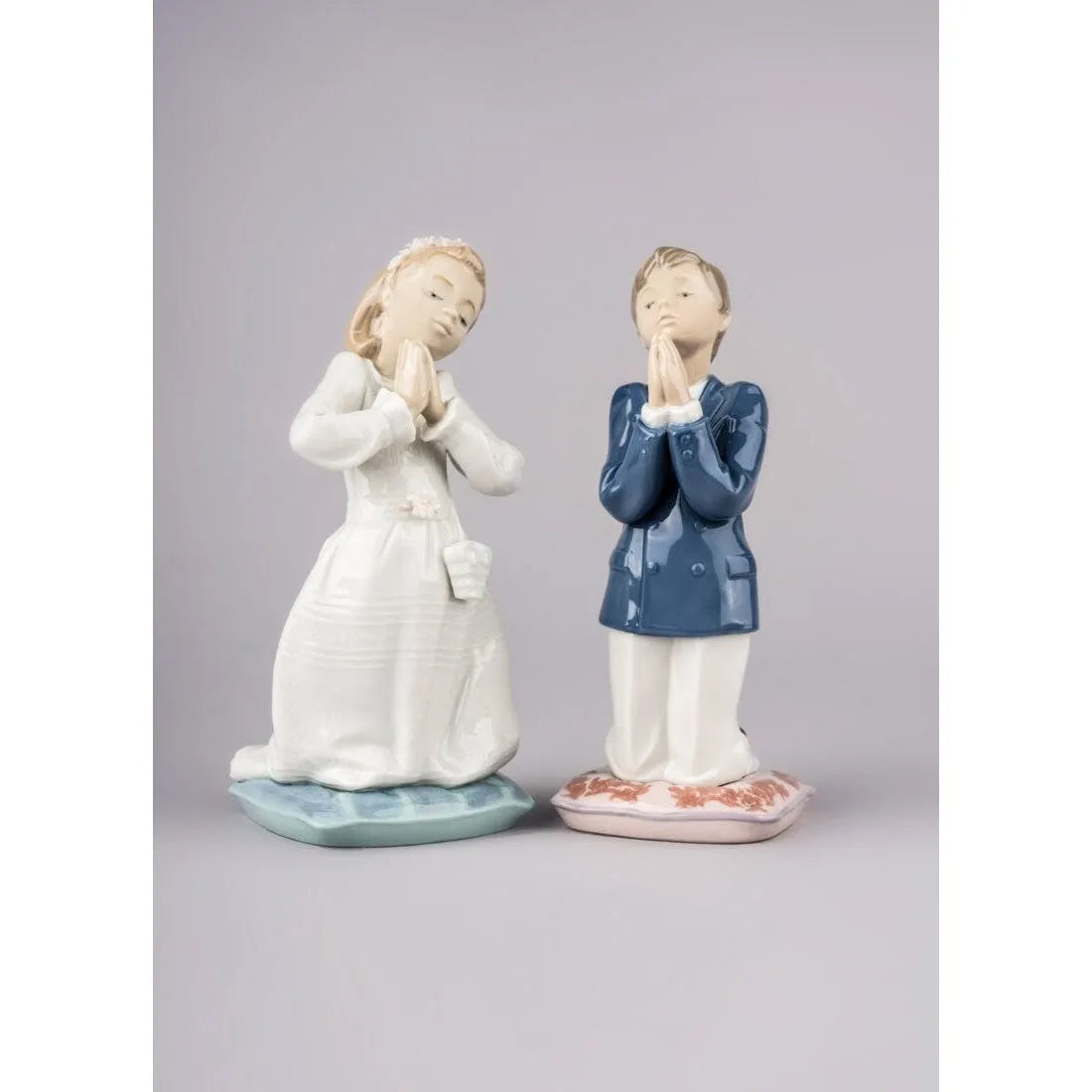 Communion Prayer Boy Figurine (Lladro Special Order)