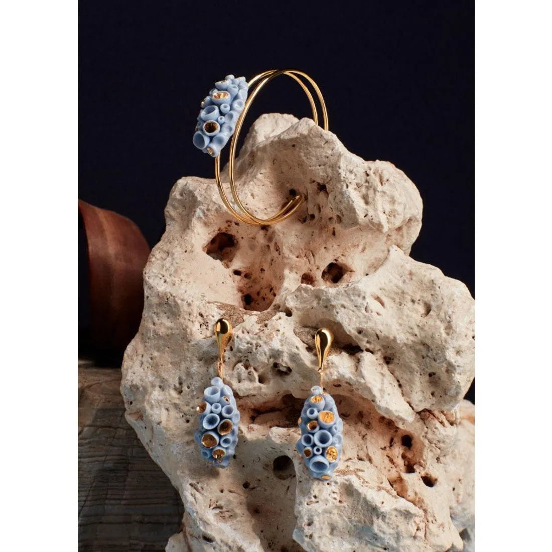 Coral Blue Reef Metal Bracelet (Lladro Special Order)