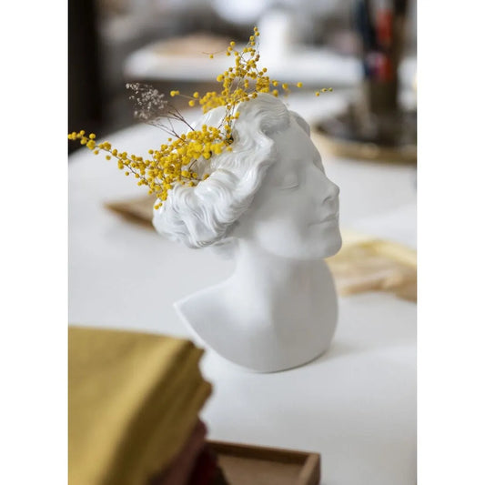 Daisy Woman Bust Vase (Lladro Special Order)