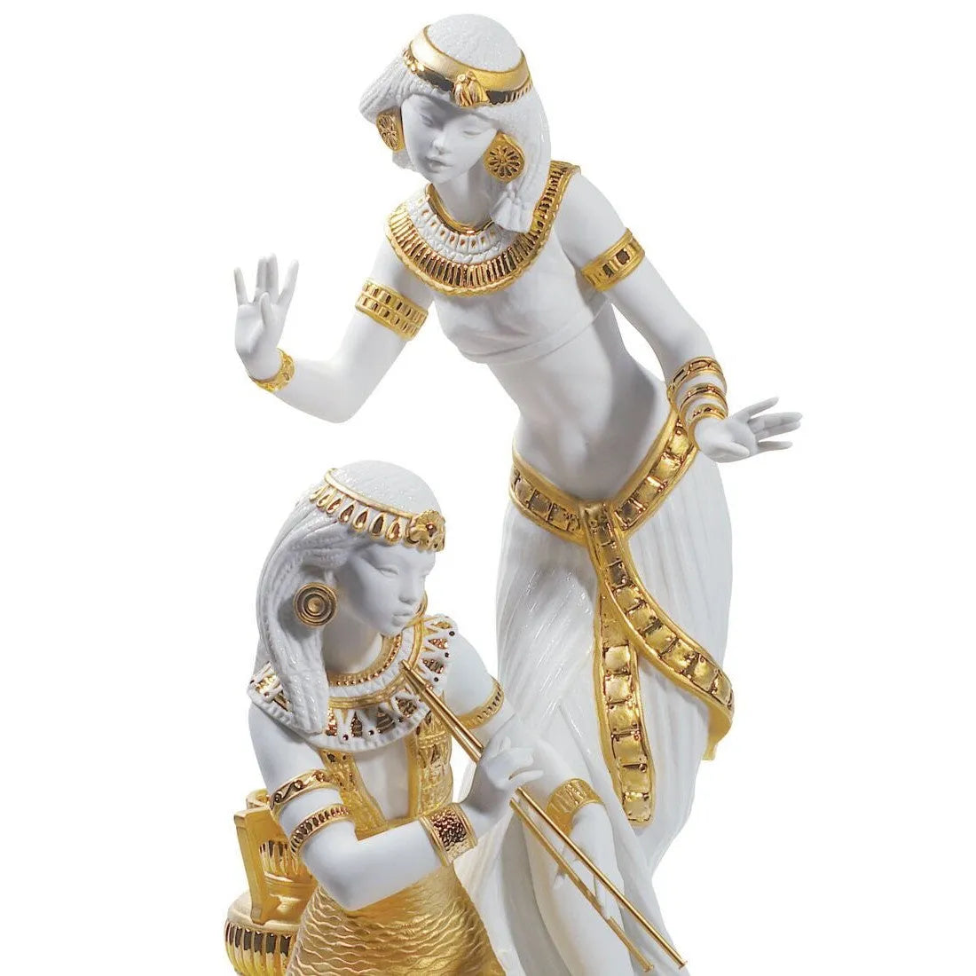 Dancers From The Nile Figurine - Golden Lustre (Limited Edition) (Lladro Special Order)