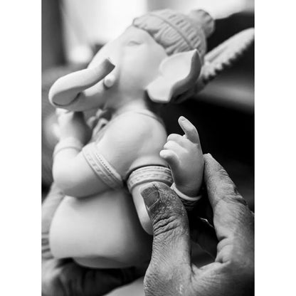 Dancing Ganesha Figurine (Limited Edition) (Lladro Special Order)