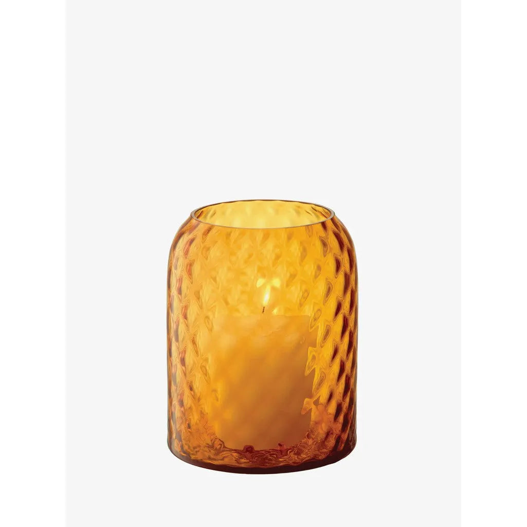 Dapple Vase Sun Amber 16cm