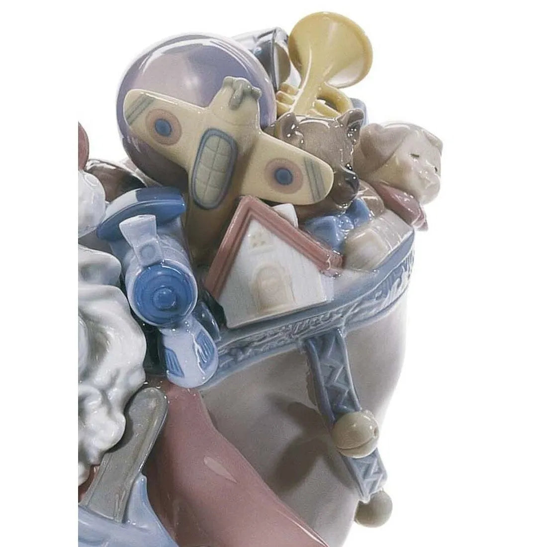 Down The Chimney Santa Figurine (Limited Edition) (Lladro Special Order)